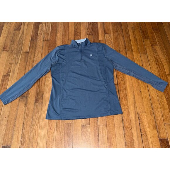 Ariat Tops - Ariat Tek Heat Series 1/4 Zip Women's Pullover Blue Size XL